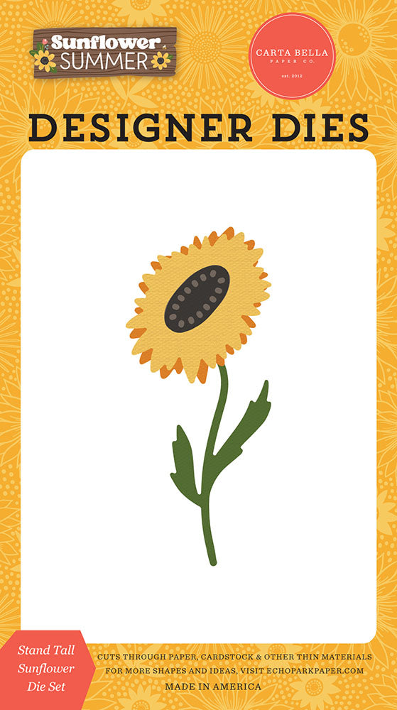 Stand Tall Sunflower Die Set
