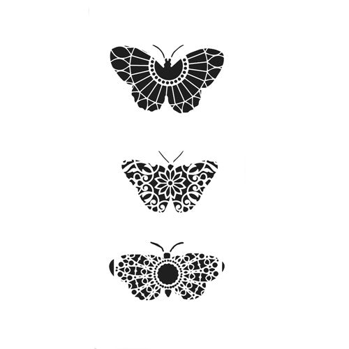 Monarch Slimline Trio Stencil