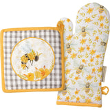 Floral Bees Kitchen Set