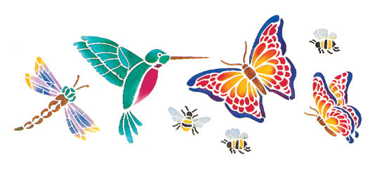 Butterflies & More Stencils