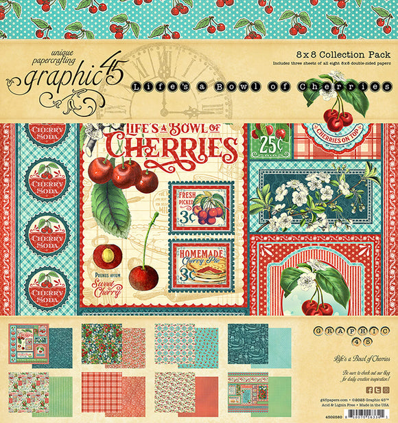 Life's a Bowl of Cherries 8x8 Collection Pack