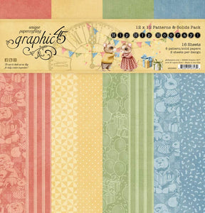 Hip Hip Hooray Patterns & Solids