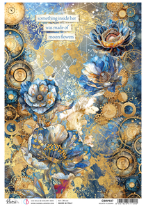 Celestial Moon's Flower Rice Paper
