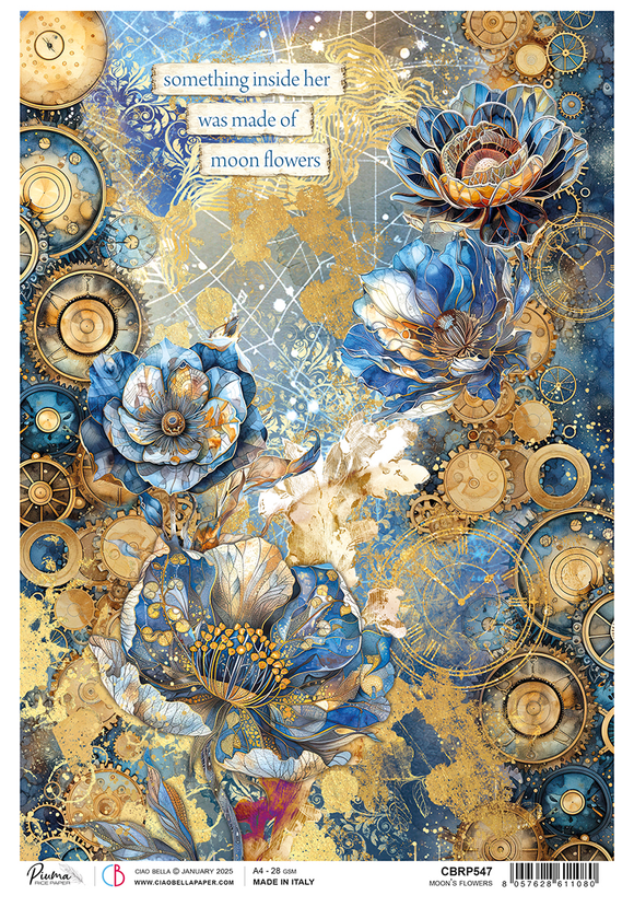 Celestial Moon's Flower Rice Paper
