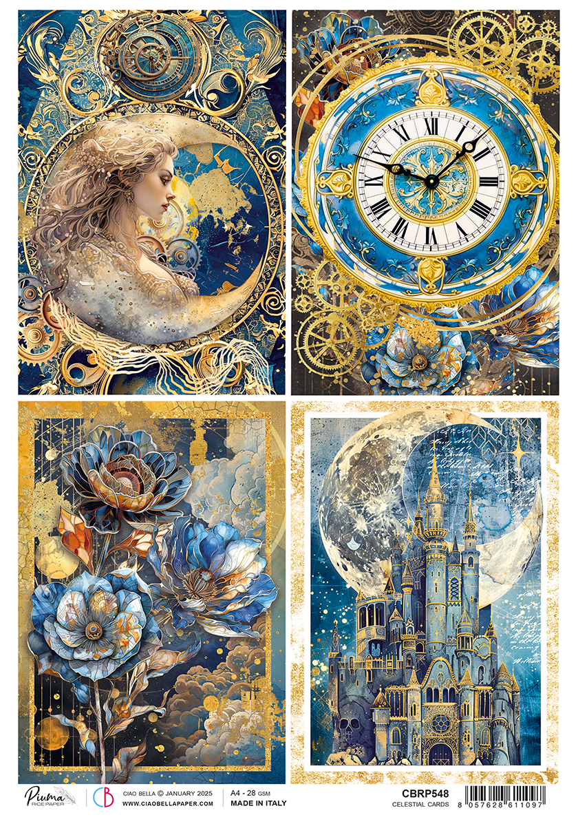 Celestial Cards Rice Paper – The Crafted Butterfly