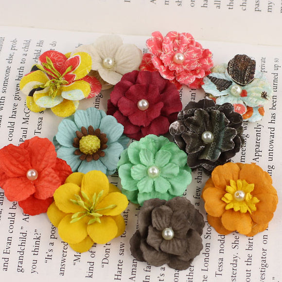 Perle Bebe Doodle Deux Flowers