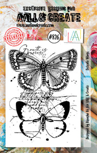 #826 Delicate Wings Stamp