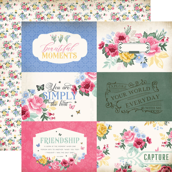 Bloom 6x4 Journaling Cards