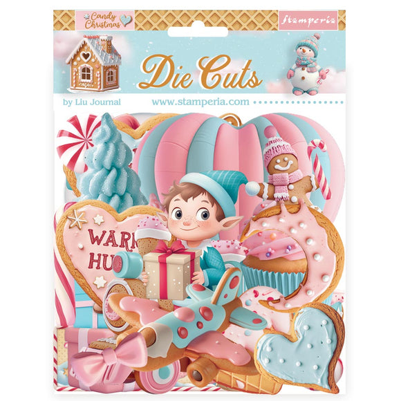 Candy Christmas Die Cuts