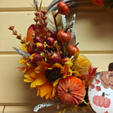 Pumpkin Wreath Craft Class