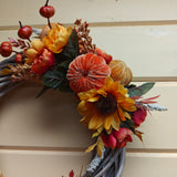 Pumpkin Wreath Craft Class