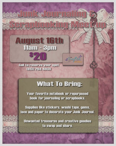 Junk Journaling & Scrapbooking Meet-Up