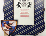 Wizard School Navy & Silver Striped Frame