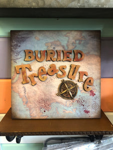 Assorted Pirate Inspired Plaques