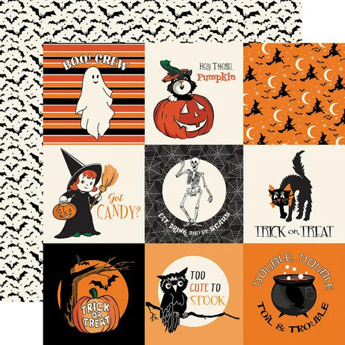 Halloween Fun 4x4 Journaling Cards