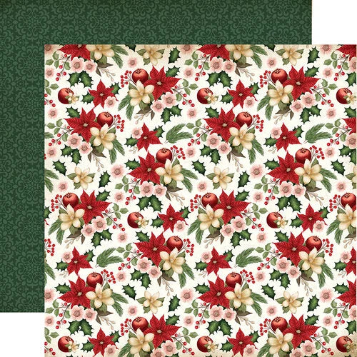 A Vintage Christmas Holiday Floral