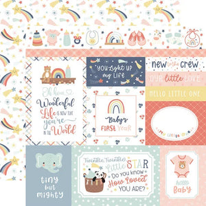 Baby On Board It's A Girl Multi Journaling Cards