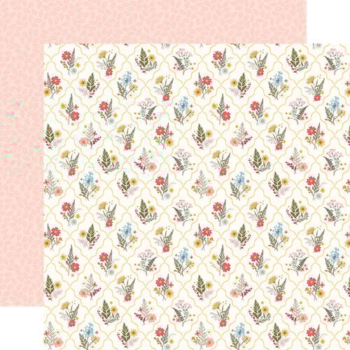 Pressed Floral Floral Diamonds