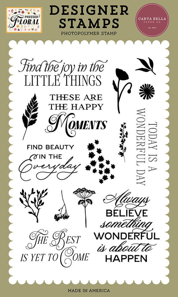 Pressed Floral Everyday Beauty Stamp Set