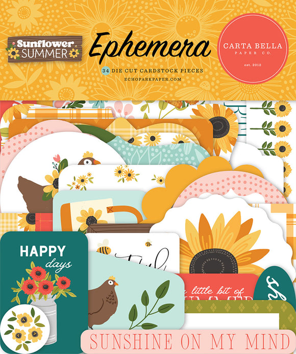 Sunflower Summer Ephemera