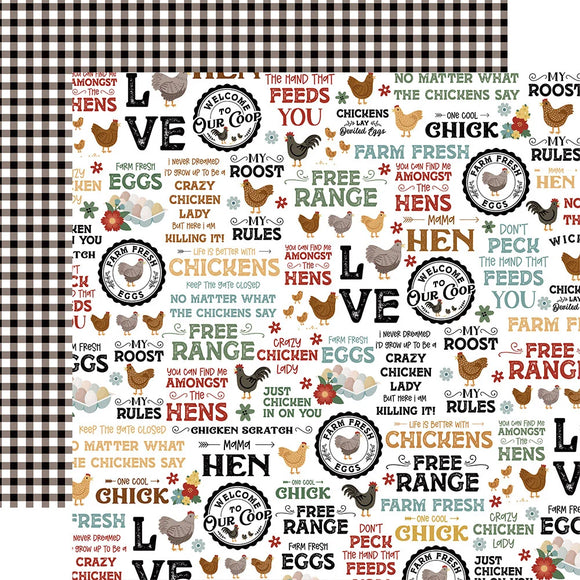 Chickens Free Range Phrases