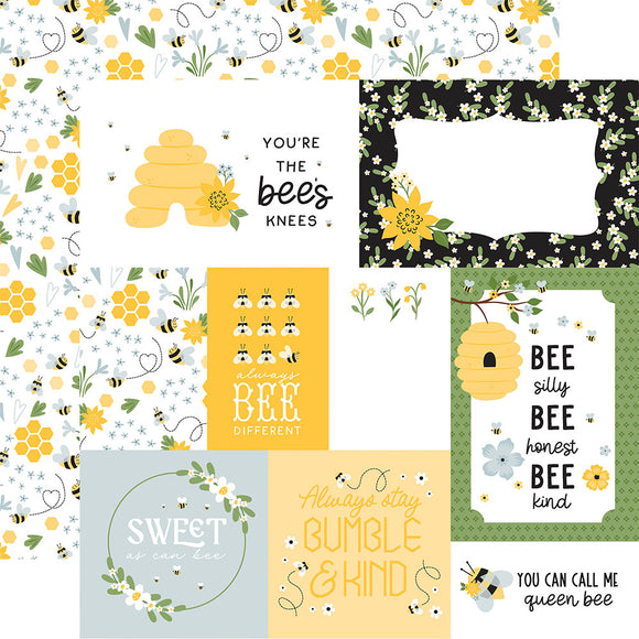 Happy As Can Bee Multi Journaling Cards