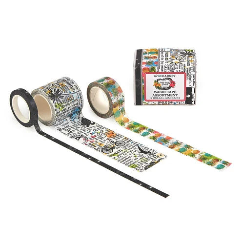 Vintage Artistry Sunburst Washi Tape Assortment