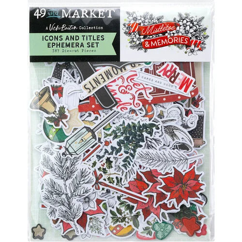 Mistletoe & Memories Ephemera Set