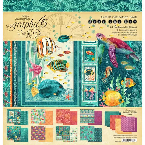 Seas The Day 12x12 Collection Pack