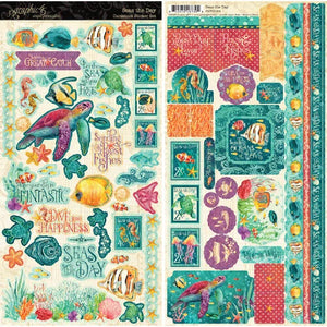 Seas The Day Sticker Set