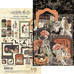 Ghostly Greetings Chipboard Pieces