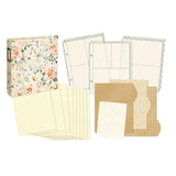 Vintage Rose Binder Album With Pocket Pages