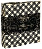 Black Check Bunder Album with Interactive Pages