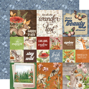 Simple Vintage Woodlands Elements