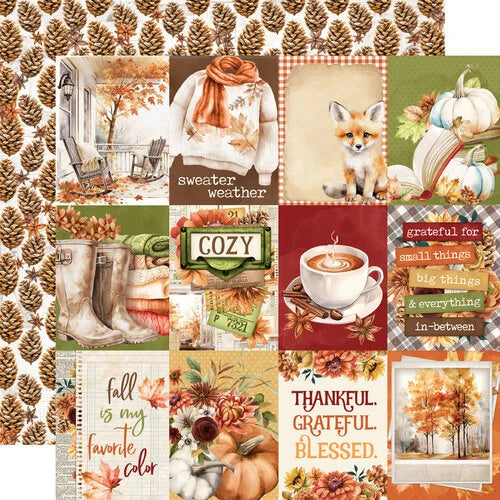 It's Autumn 3x4 Journaling Cards