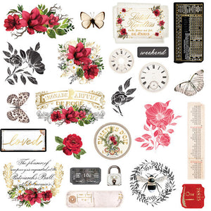 Magnolia Rouge 48 Pieces
