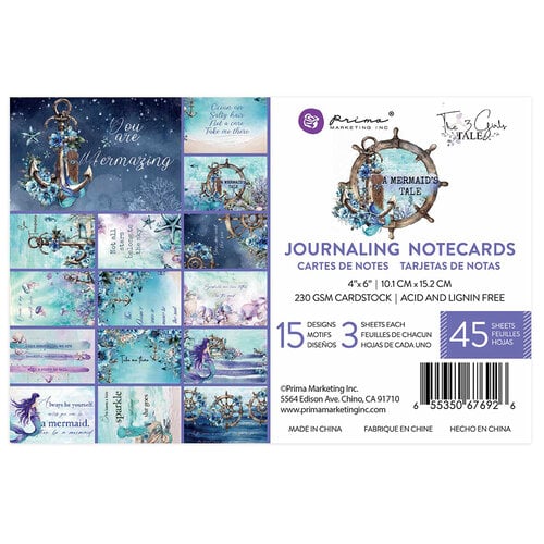A Mermaid's Tale Journaling Notecards