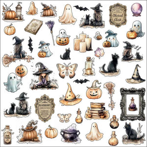 Bewitched Collection Ephemera Boo-tiful Bits 94 Pieces