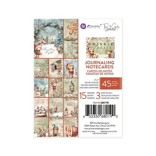 Twinkle & Treats 3x4 Journaling Notecards