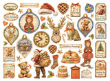 Silent Night Ephemera Die Cuts