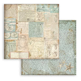 Songs Of The Sea Backgrounds Scrapbooking Pad