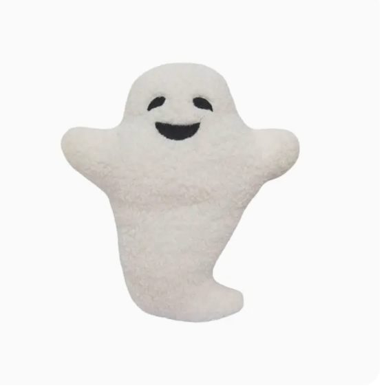Sherpa Halloween Ghost Pillow
