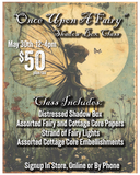 Once Upon A Fairy Shadow Box Class