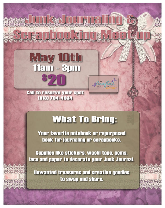 Junk Journaling & Scrapbooking Meet-Up