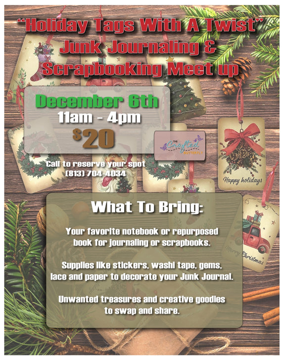 Junk Journaling & Scrapbooking Meet-Up