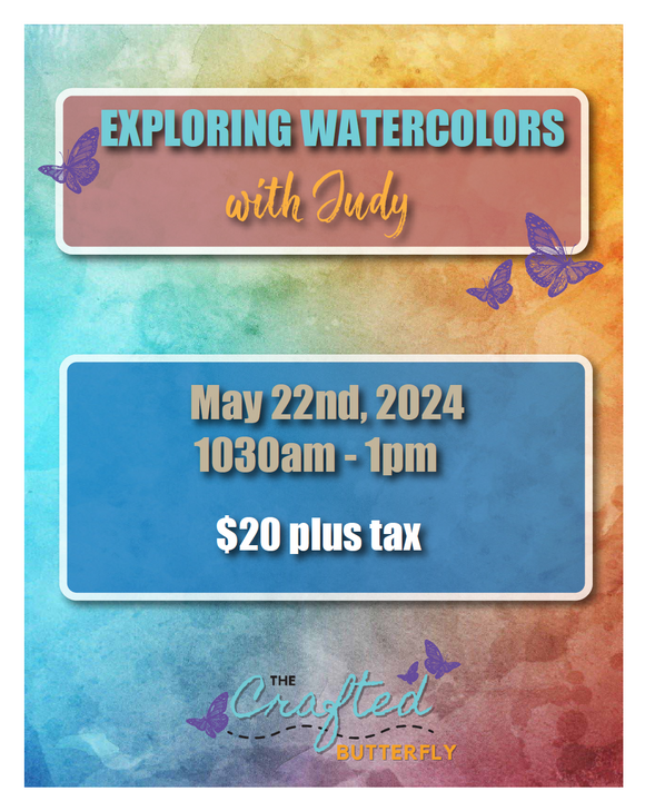 Exploring Watercolors With Judy
