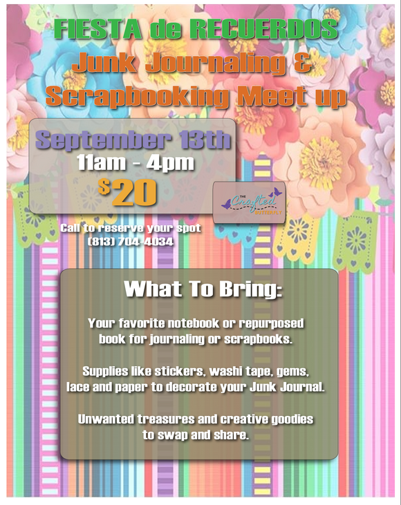 Junk Journaling & Scrapbooking Meet-Up