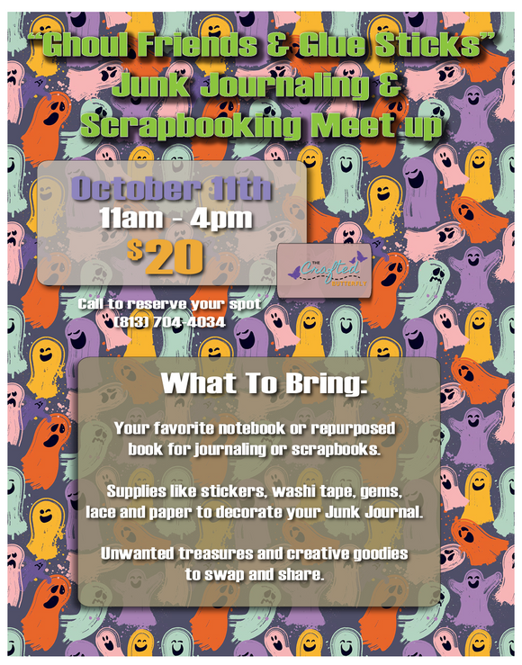 Junk Journaling & Scrapbooking Meet-Up