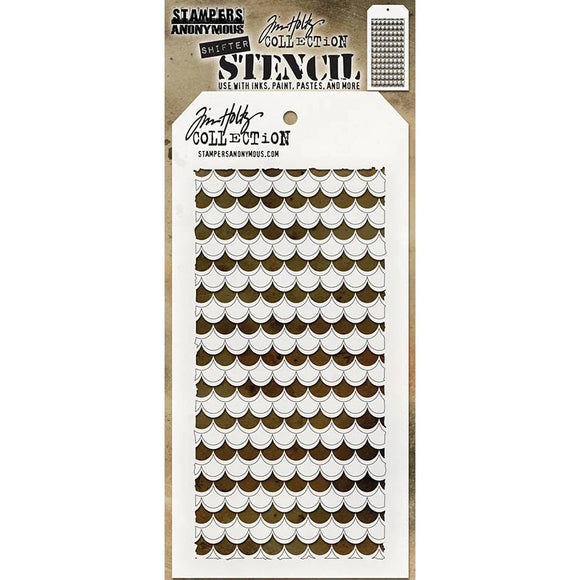 Layering Stencil Shifter Scallop