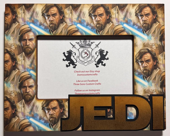 JEDI Star Wars Inspired Frame
